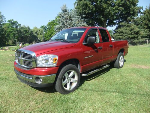 2007 dodge ram 1500 big horn edition - 4x4 - flex fuel 4.7l magnum v8 engine