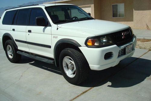 2000 mitsubishi montero sport ls sport utility 4-door 3.0l