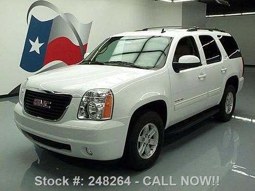 2012 gmc yukon slt nav rear cam dual dvd 8-pass 37k mi texas direct auto