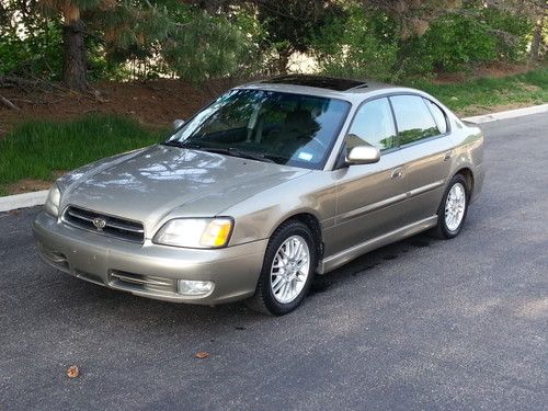 5 speed 2001 subaru legacy gt sedan 4-door 2.5l