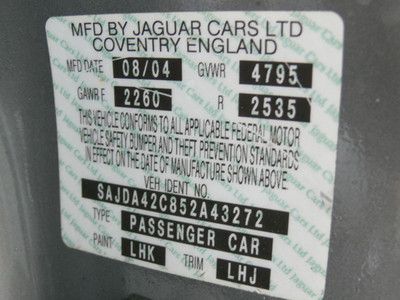 2005 XK8 SOFT TOP CONVERTIBLE 4.2L V8 HEATED SEATS 6 DISC ALPINE HOME LINK, US $13,900.00, image 56