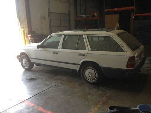 1987 mercedes benz 300td project car diesel station wagon tdt w124 s124 om603