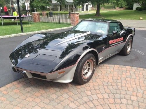 1978 chevrolet corvette pace car l-48 low production number!