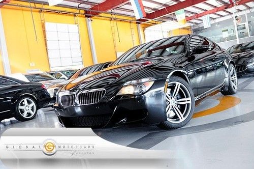 07 bmw m6 smg 43k hud nav comfort-access parkin-sensors carbon-fiber heated-sts