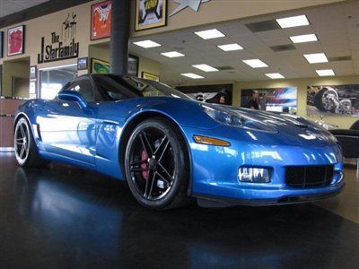 2008 chevrolet corvette z06 magnetic blue