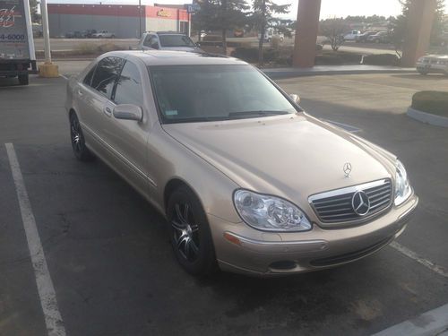 2001 mercedes-benz s430, excellent condition, low miles