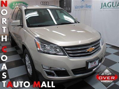 2013(13)traverse lt awd fact w-ty only 9k back up park 3rd row sts phone mp3