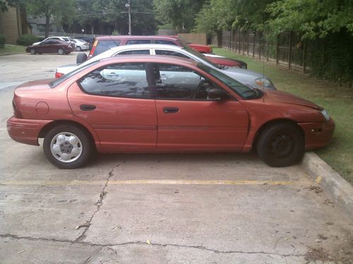 1996 dodge neon high line sedan 4-door 2.0l