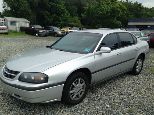 2003 chevrolet impala ls sport sedan 4-door 3.8l low mile! low reserve! kbb $5k!
