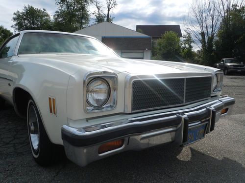 1977 chevy chevelle malibu original paint 8 track 350 4 bbl nice low reserve