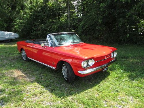 1963 chevrolet corvair monza convertible