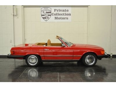 1985 380sl* only 20k miles* 1 owner* hard top* all books* absolutely pristine!!!
