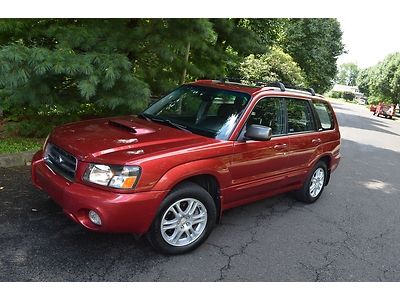 2004 subaru forester 2.5xt lather turbo , 1 owner all service records