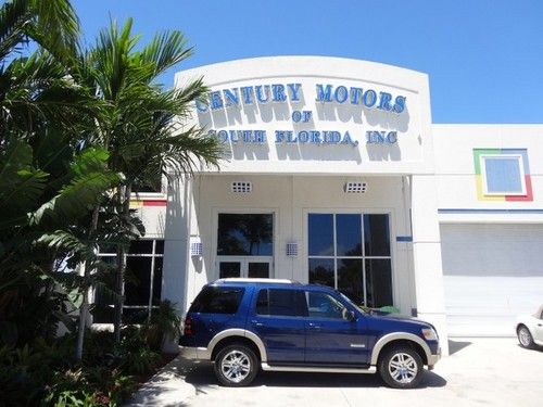2007 ford explorer eddie bauer 4.0l v6 auto low mileage leather loaded 2 owners
