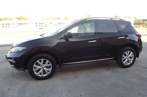2012 nissan murano 3.5 sl rear view cam panoramic roof leather --- free shipping
