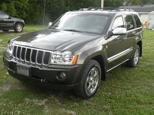 2006 jeep grand cherokee overland sport utility 4-door 5.7l