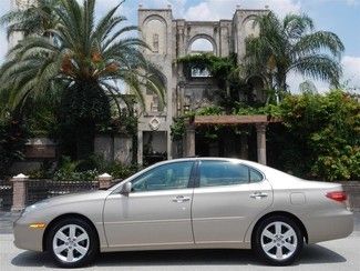 2005 gold v6 leather sunroof cd hid sunshade one owner clean autocheck financing