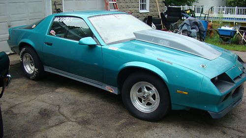 1986 chevrolet camaro - race car - 406 ci engine