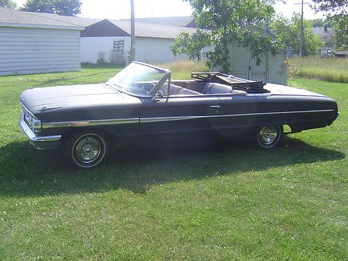 1964 ford galaxie 500 convertible!!! runs and drives great!!!  no reserve !!!