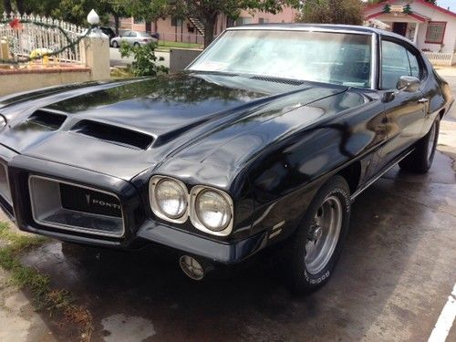 1972 pontiac  lemans luxury sport,  gto front end