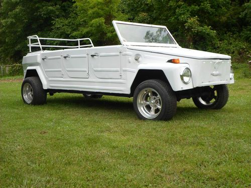 74 volkswagon vw thing 6 limo 1 of only 2 project parts hot rod beetle 181