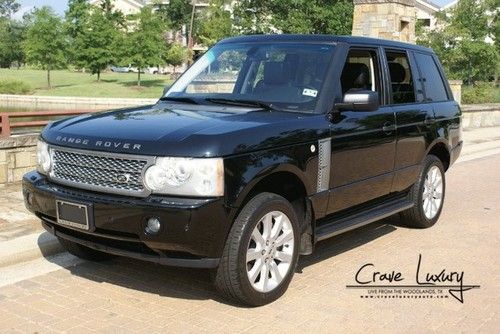 2008 land rover hse s/c