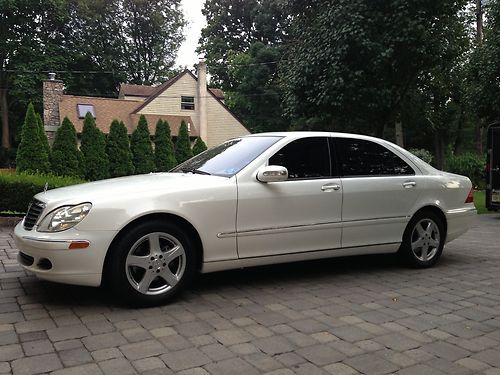2004 mercedes-benz s500 mint condition - only 49k miles - sport package &amp; navi
