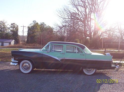 56 ford fairlane town sedan