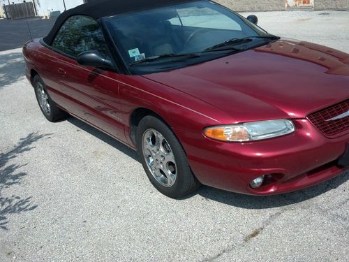2000 Crysler Sebring Red Convertible 68K Leather, US $6,995.00, image 3