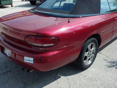2000 Crysler Sebring Red Convertible 68K Leather, US $6,995.00, image 4