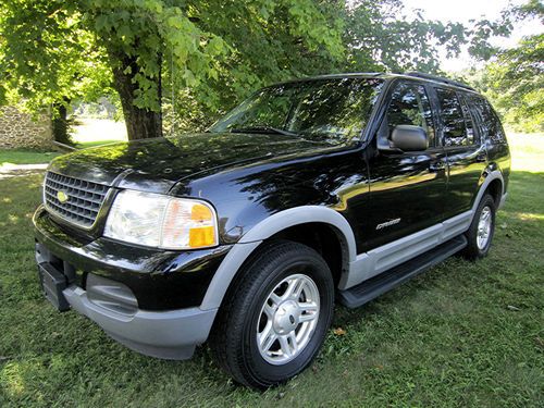 No reserve 2002 ford explorer xlt sport utility 4-door 4.0l 4wd