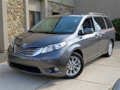 2011 toyota sienna limited fwd navigation, rear dvd entertainment