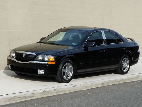 Gorgeous 2001 lincoln ls lse sport v8 . 42,121 original miles.