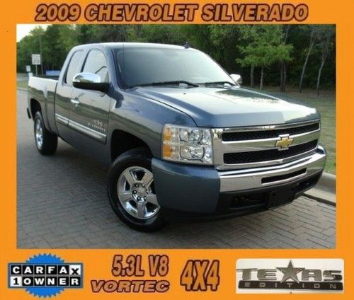 2009 chevrolet silverado lt texas edition 4x4 texas clean carfax highway miles