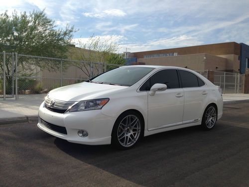 2010 lexus hs 250h - hybrid, navigation, lowering springs, forgestar wheels