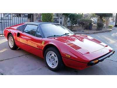 1978 ferrari 308 gts targa carburated # 24347 runs perfect no reserve