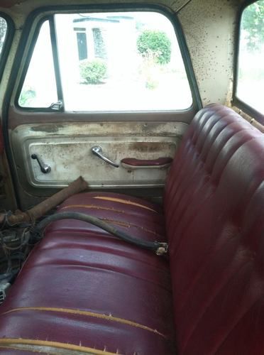 1964 chevy c10 project with big back window