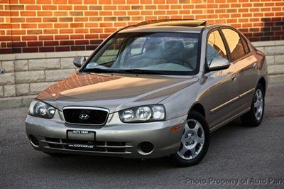 2003 hyundai elantra gt ~!~ cd player ~!~ sunroof ~!~ low mileage ~!~ nice ~!~