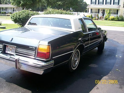 1985 oldsmobile delta 88 royale brougham coupe 2-door 5.0l