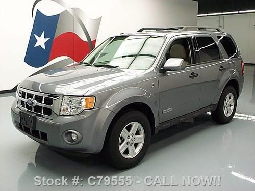 2008 ford escape awd sunroof nav htd seats leather 33k texas direct auto