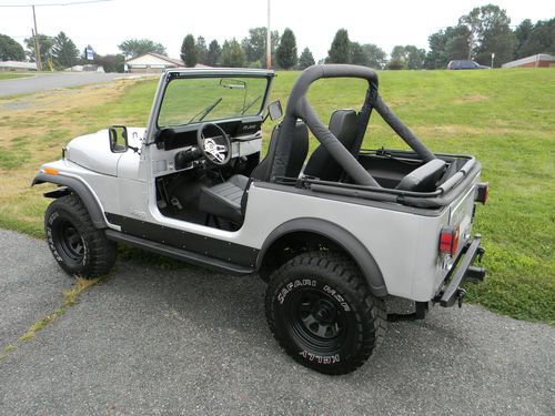 '81 jeep cj7 renegade - v8 engine - recent restoration - 4spd - power steering