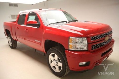 2014 ltz crew 4x4 z71 navigation sunroof leather heated 20s aluminum diesel