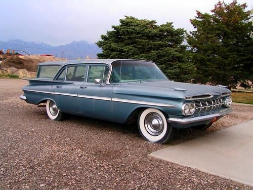 1959 chevrolet wagon parkwood impala nomad belair lots of photos in description