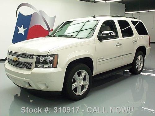 2011 chevy tahoe ltz 8-pass nav rear cam 20" wheels 27k texas direct auto