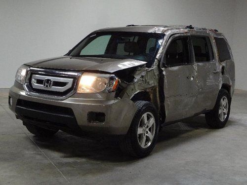 2011 Honda Pilot EX-L salvage repairable rebuilder only 24k miles RUNS!!!, US $9,950.00, image 4