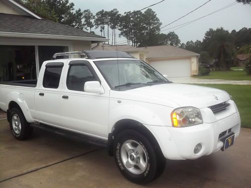 2002 nissan frontier se crew cab pickup 4-door 3.3l