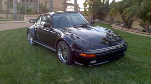 1982 black porsche 935 turbo slant nose (flachbau) perfect condition