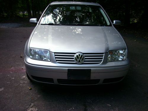 2002 VW JETTA GLS, 5 SPD, SILVER W/ BLK LEATHER, 5 DAY NO RESERVE AUCTION, image 3