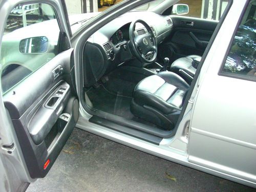 2002 VW JETTA GLS, 5 SPD, SILVER W/ BLK LEATHER, 5 DAY NO RESERVE AUCTION, image 5