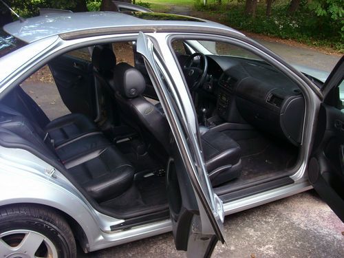 2002 VW JETTA GLS, 5 SPD, SILVER W/ BLK LEATHER, 5 DAY NO RESERVE AUCTION, image 8